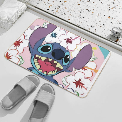 Aloha Stitch Bath Mat