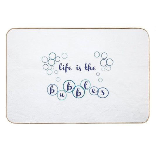 Life Is The Bubbles - Under The Sea! Bath Mat