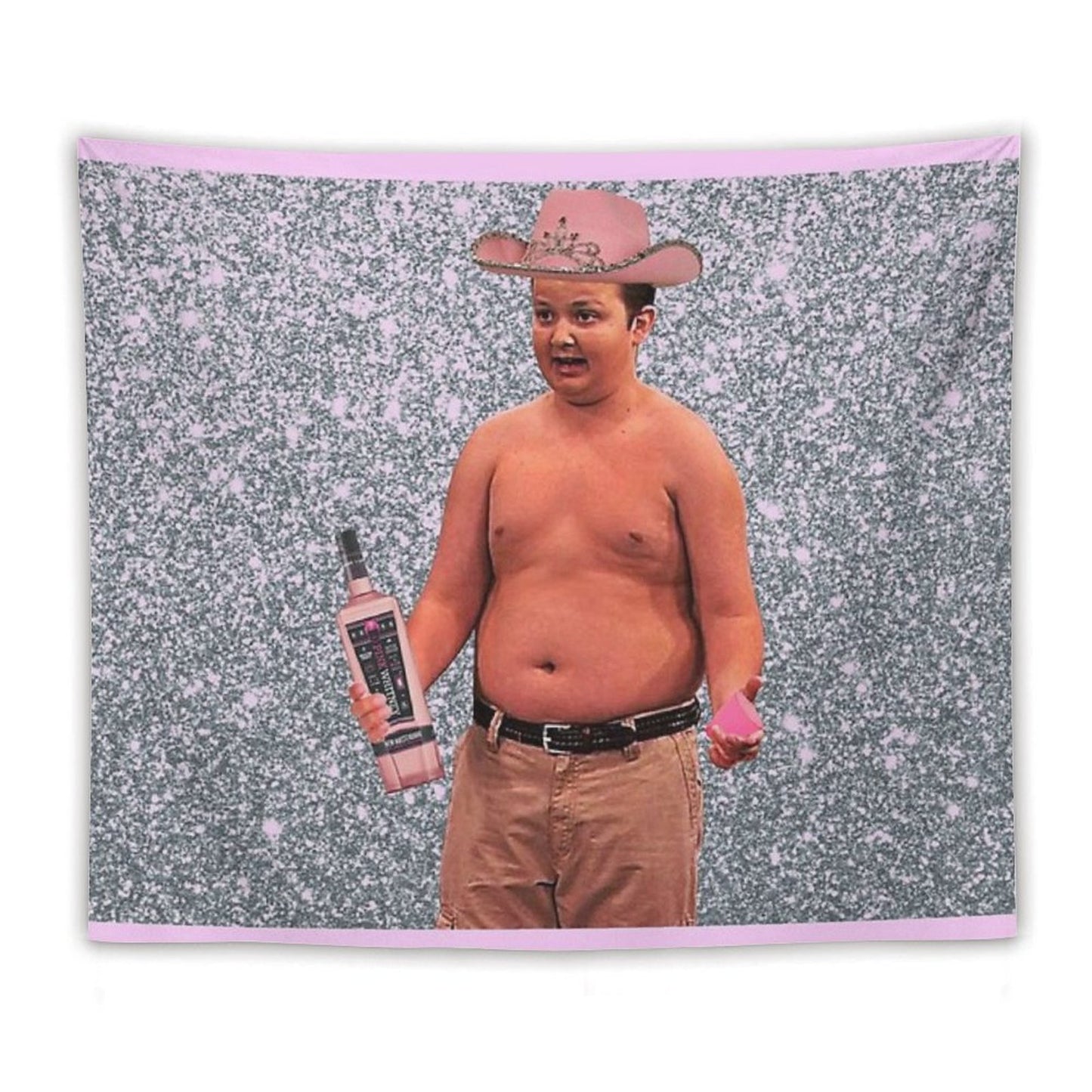 Gibby Pink Whitney Tapestry