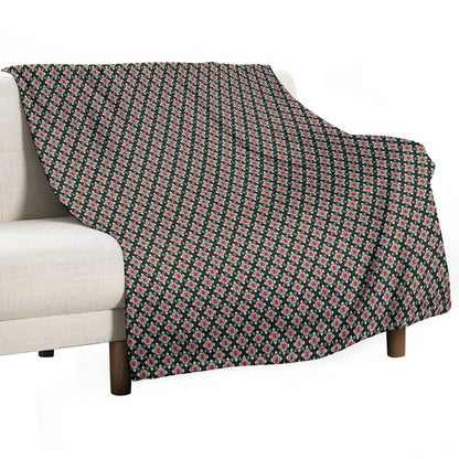 Earth Tones Wild Tiered Diamonds Throw Blanket