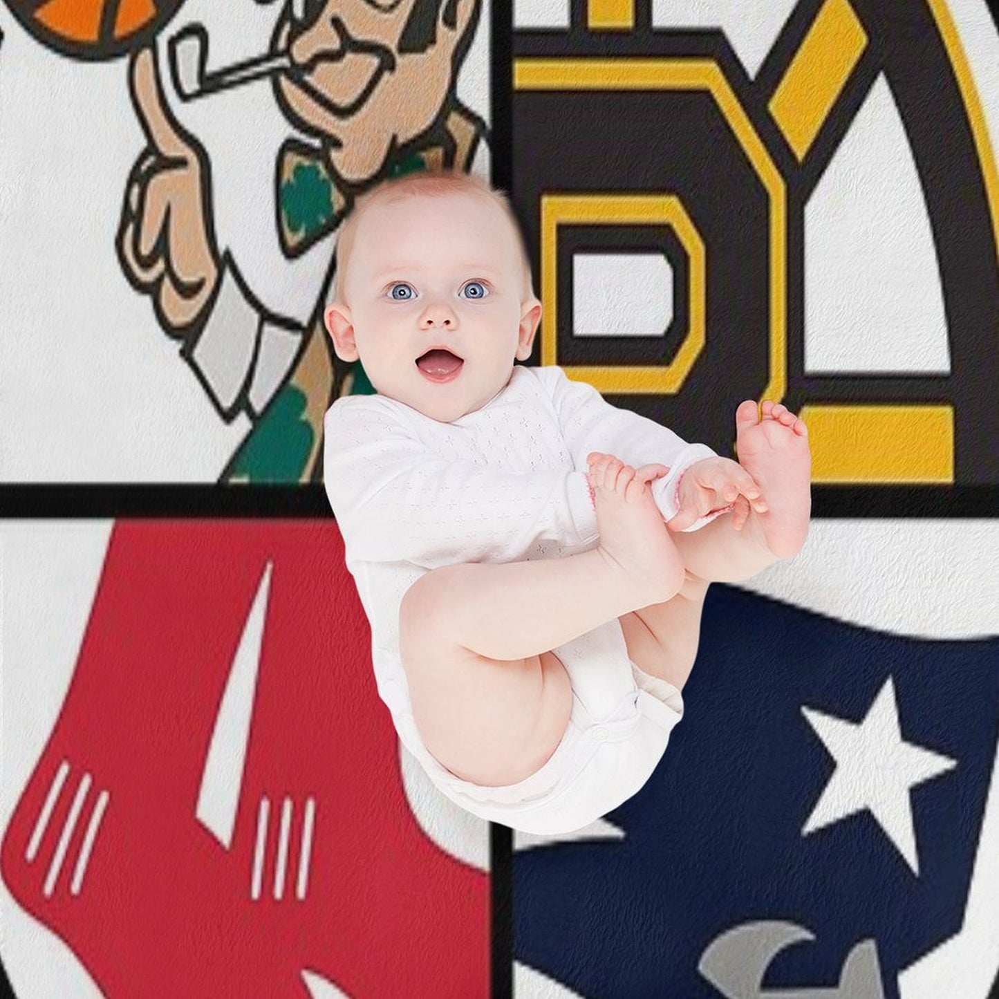 Boston Sports Throw Blanket