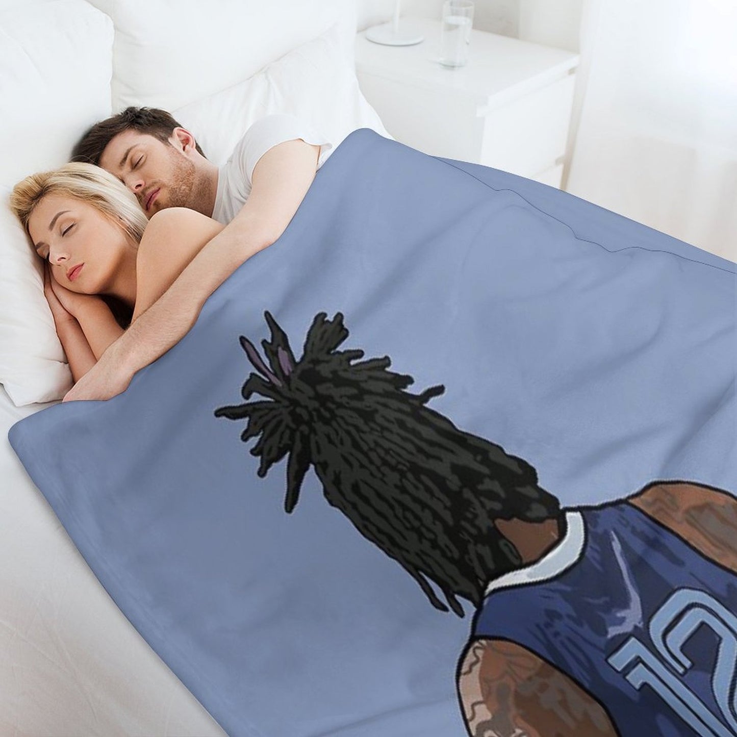 Ja Morant Back-To Throw Blanket