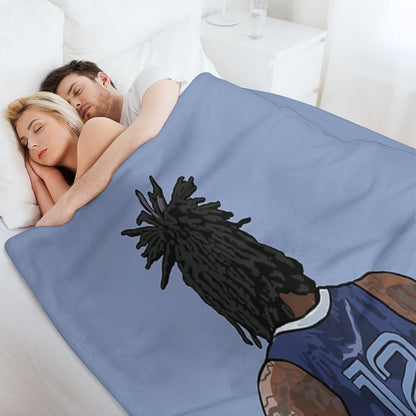 Ja Morant Back-To Throw Blanket