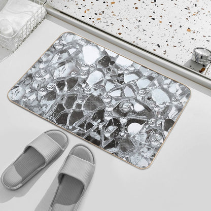 Photographic Image of Mirrors And Glass  Odorless Bath Mat