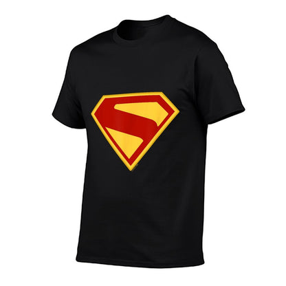 SUPERMAN (2025 Movie) S-Shield  High-quality Stitching T-Shirt