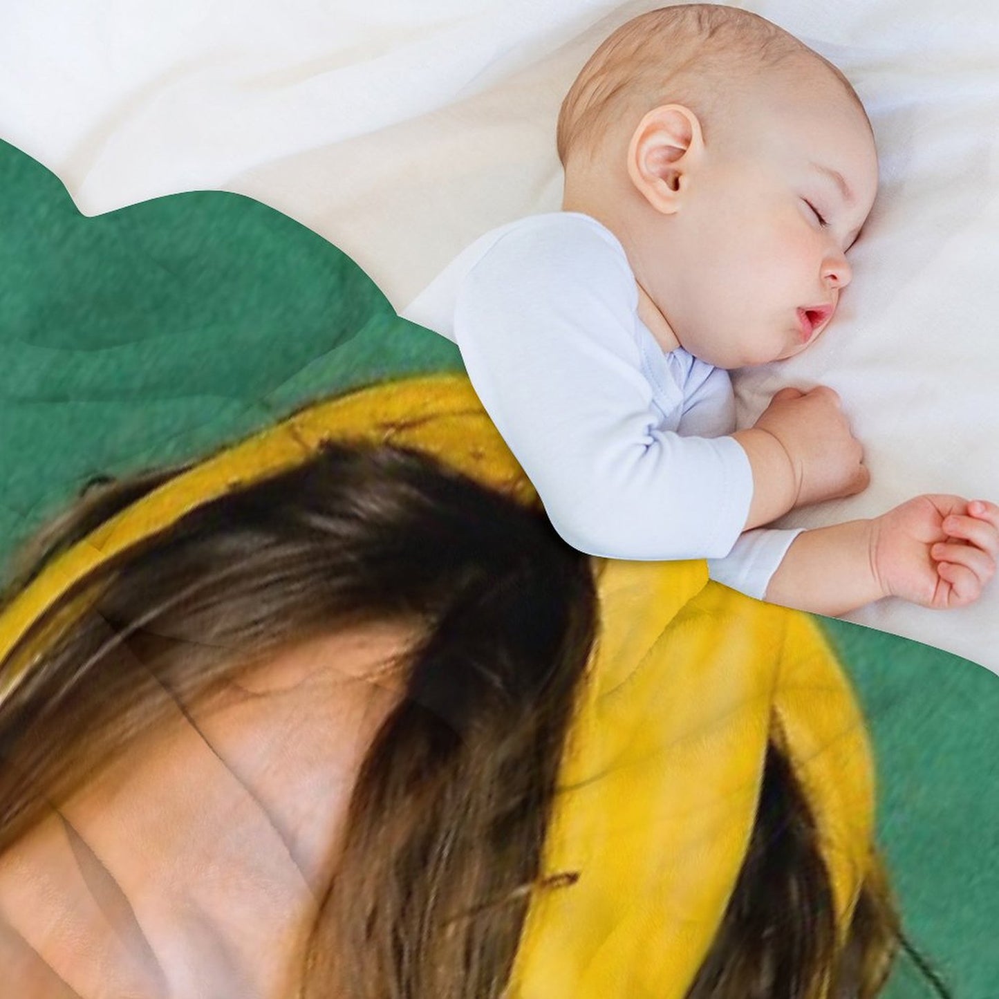 Matthew Gray Gubler with A Banana Throw Blanket