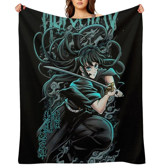 Muichiro Tokito Throw Blanket