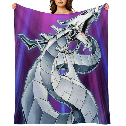 Cyber Dragon Throw Blanket