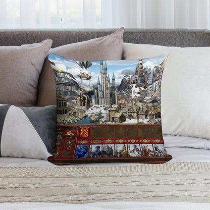 Heroes of Might & Magic 3 Tower Soft Luxury Feel Throw Pillow