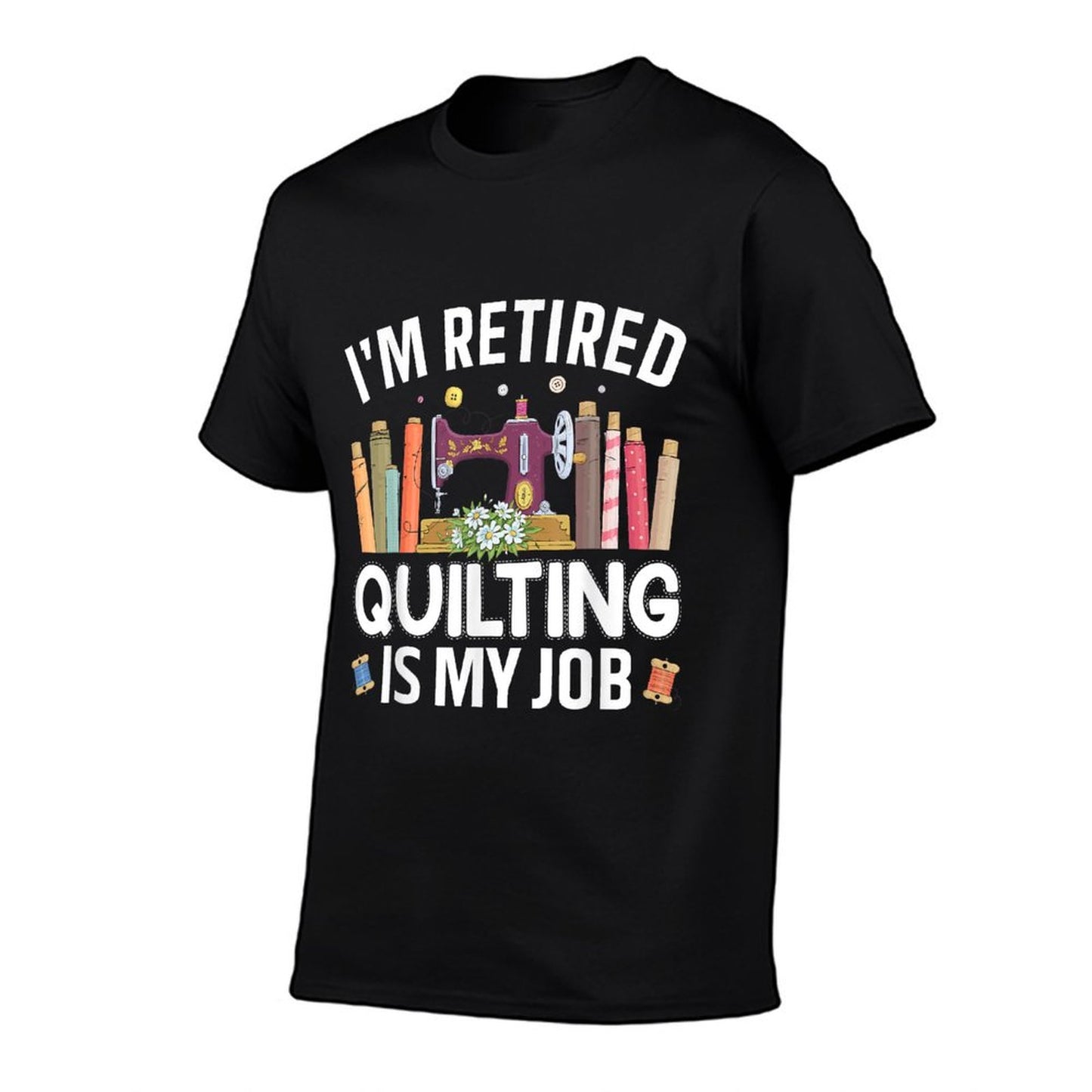 Cool Quilting Art For Women Mom Grandma Stitch Sewer Quilter T-Shirt