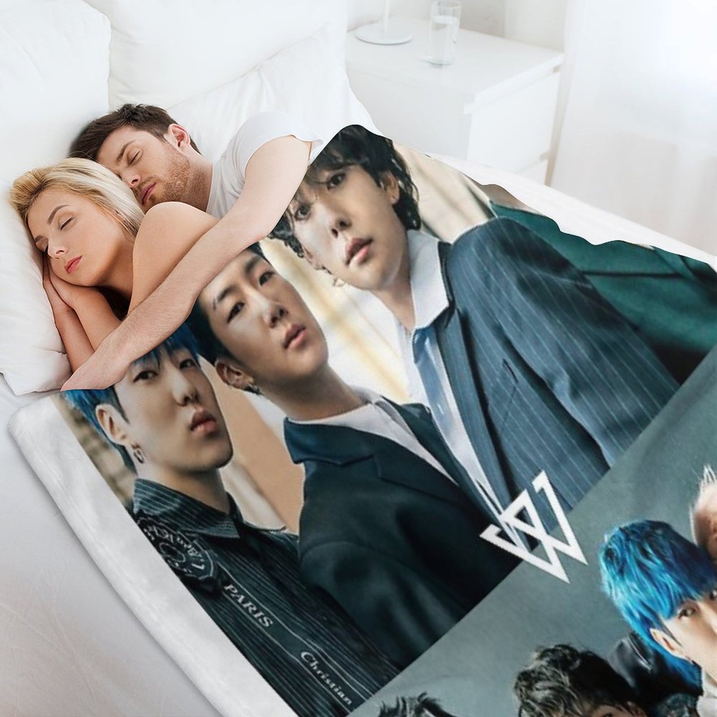 Winner Kpop Throw Blanket