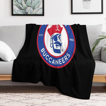 Des Moines Buccaneers Throw Blanket