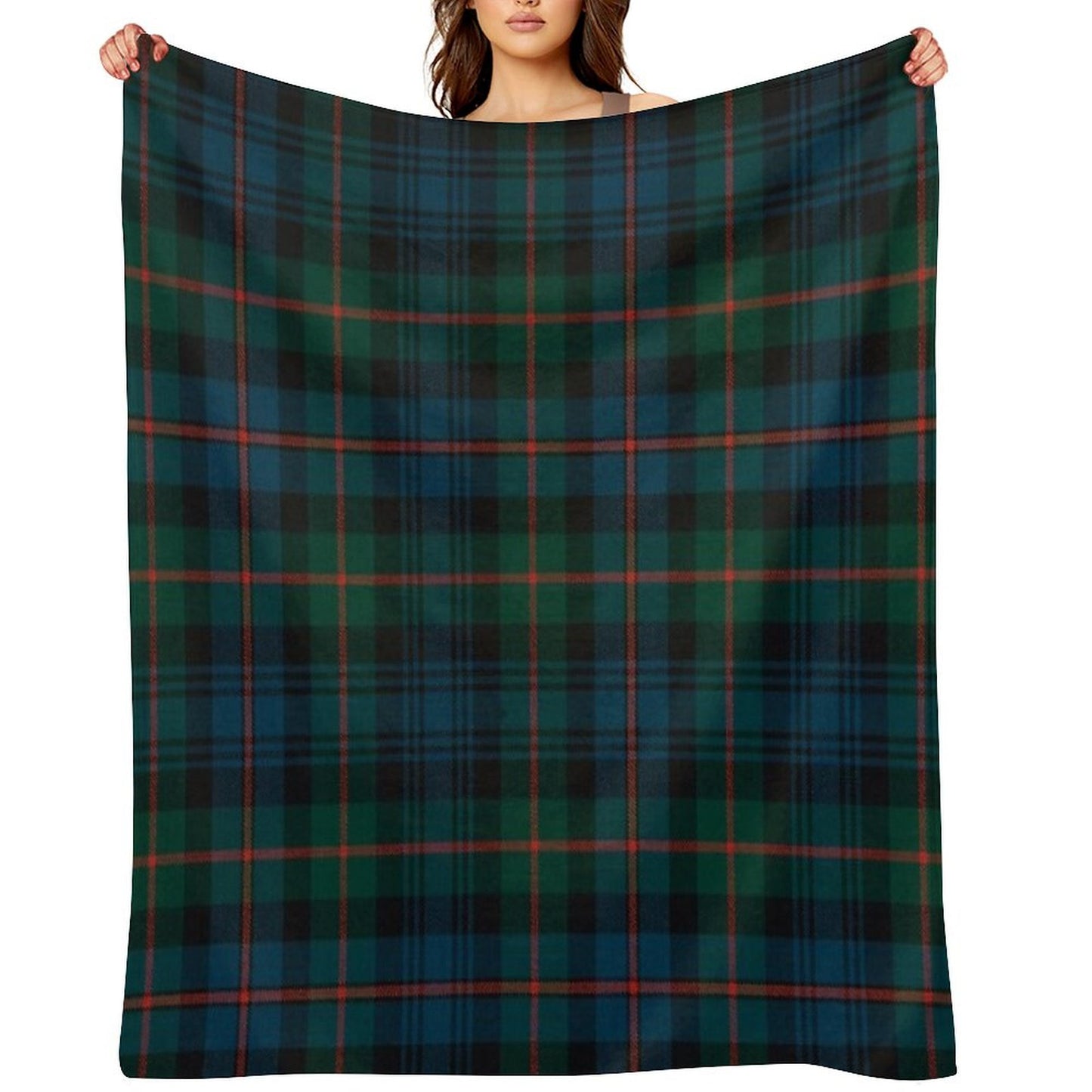 Murray Of Atholl Scottish Tartan Throw Blanket