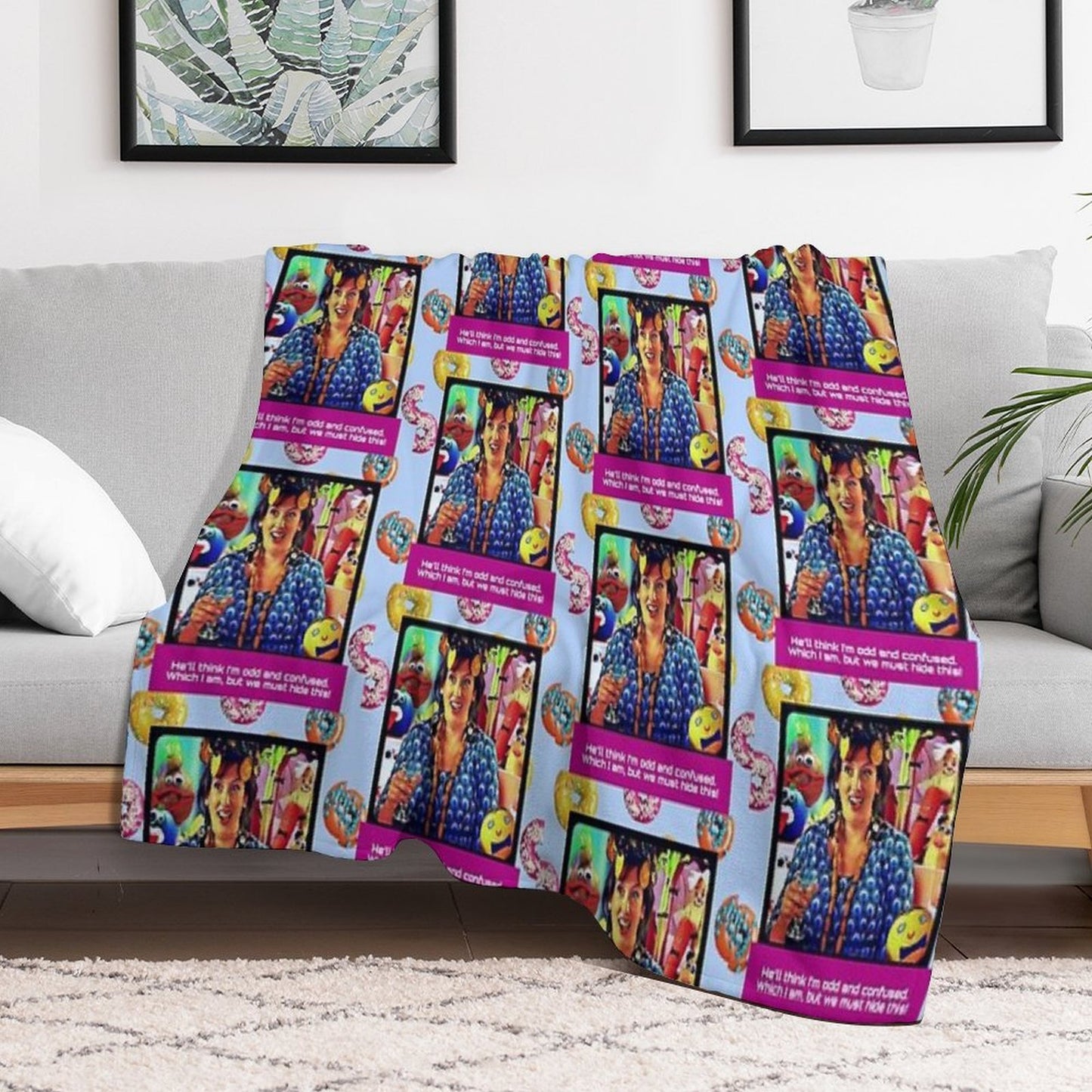 Miranda Hart Throw Blanket
