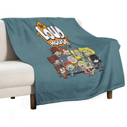 Nickelodeon The Loud House Character Throw Blanket