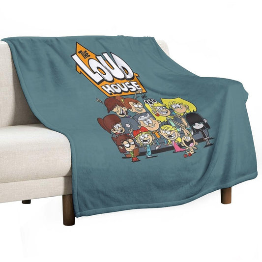 Nickelodeon The Loud House Character Throw Blanket