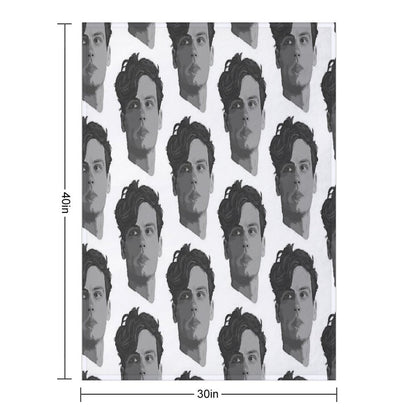 Spencer Reid from Criminal Minds Throw Blanket