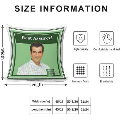 Phil Dunphy Rest Assured Soft Easy Maintenance Throw Pillow