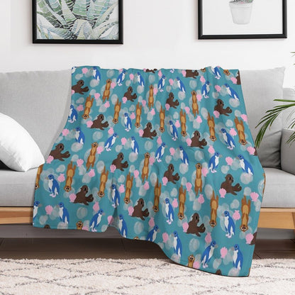 Team Tide Throw Blanket