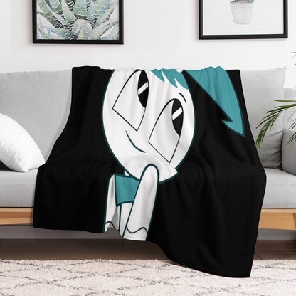 Jenny The Teenage Robot (XJ9) HD Throw Blanket