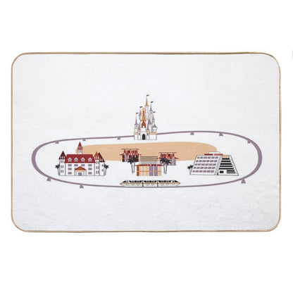 Monorail Loop Bath Mat