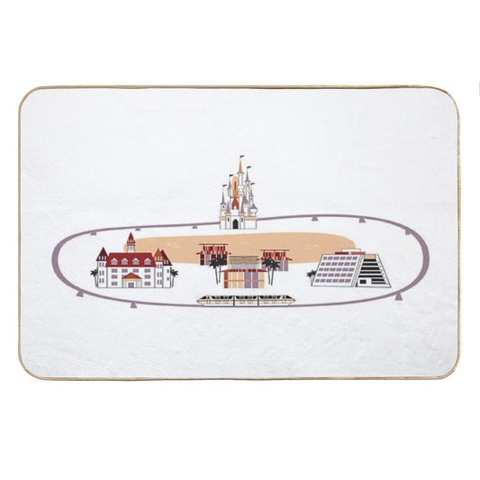 Monorail Loop Bath Mat