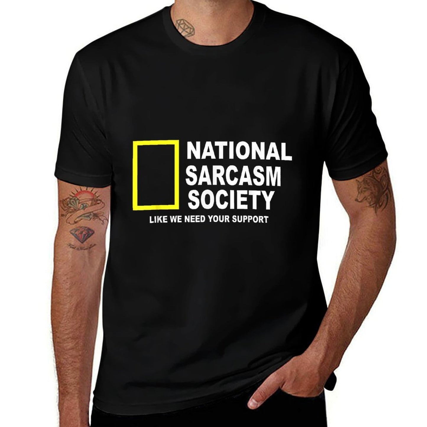 National Sarcasm Society Funny National Sarcasm Society  Breathable T-Shirt