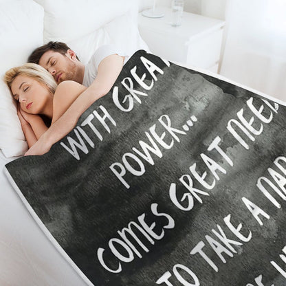 Naps Throw Blanket