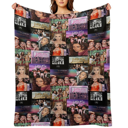 Little Mix Throw Blanket