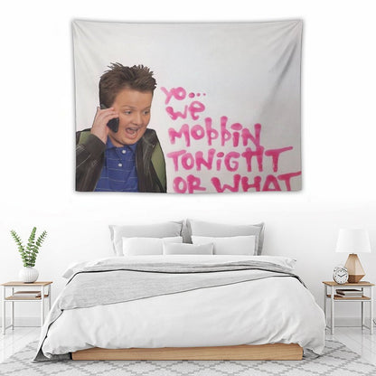 Gibby Mobbin Or What Tapestry