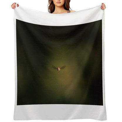 Hover in The Void Throw Blanket