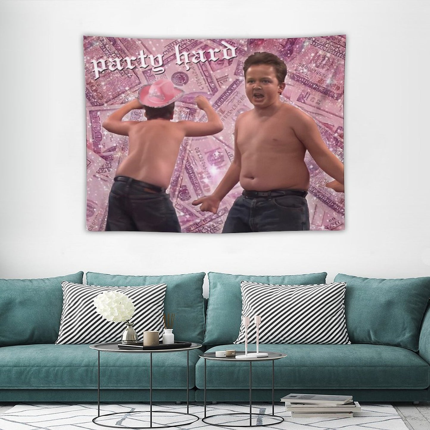 Gibby Party Energy Tapestry