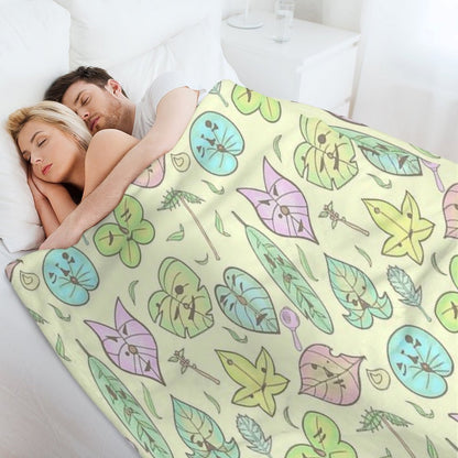 Hestu's Friends (Yellow Ver.) Throw Blanket