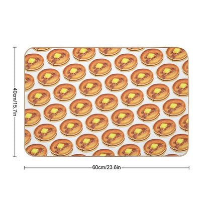 Pancakes Pattern  Rapid-Drying Bath Mat