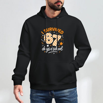 I Survived 67 Days of School Funny Six Seven 6 7 Meme Z Gen Colorfast Hoodie