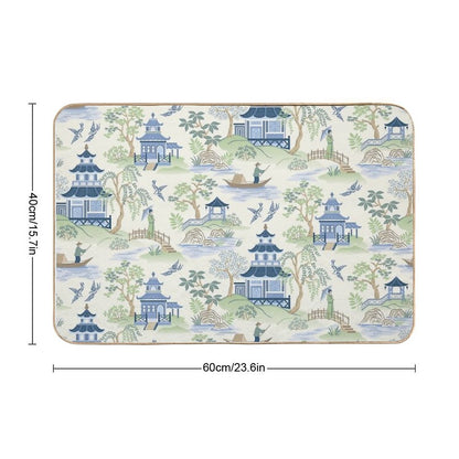 Chinoiserie Bath Mat