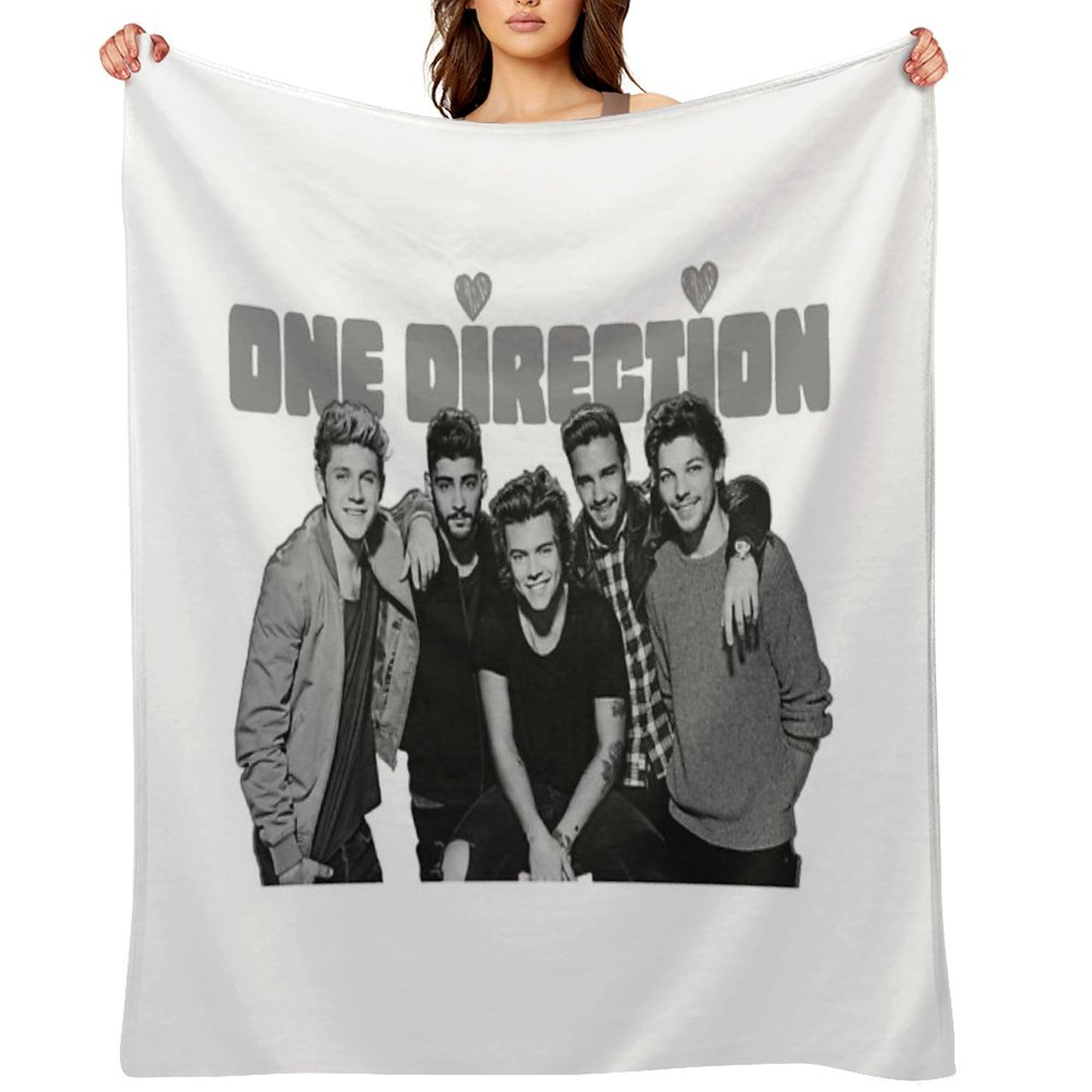 One Direction Together Throw Blanket