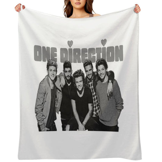 One Direction Together Throw Blanket