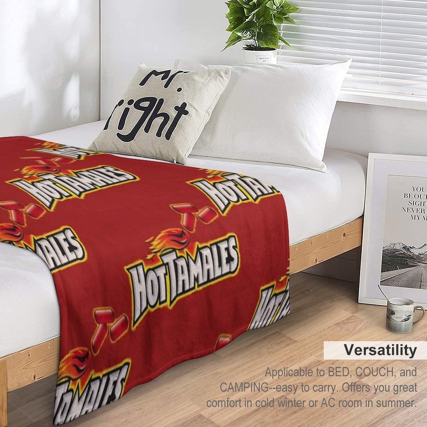 Hot Tamales Throw Blanket
