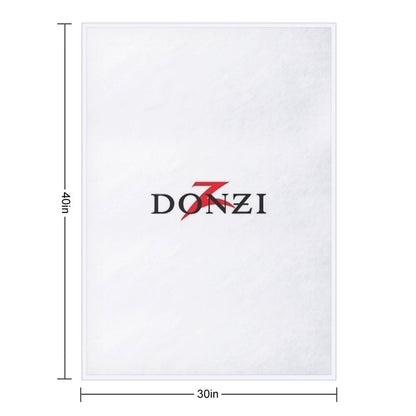 Donzi Marine Boats Powerboats Logo Throw Blanket