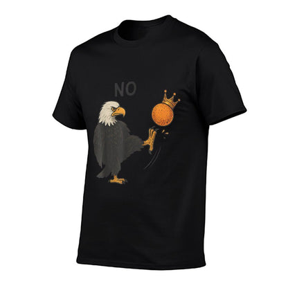 Funny No Kings In America Men Women  Trendy Pattern T-Shirt