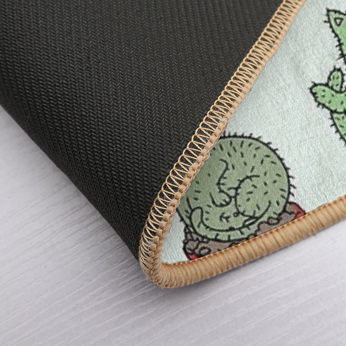 Cactus Cats Bath Mat