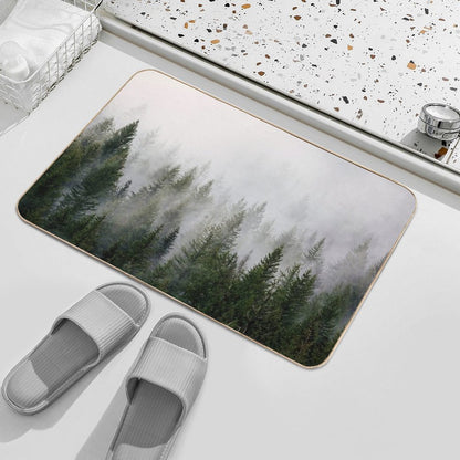 Misty Forest Bath Mat