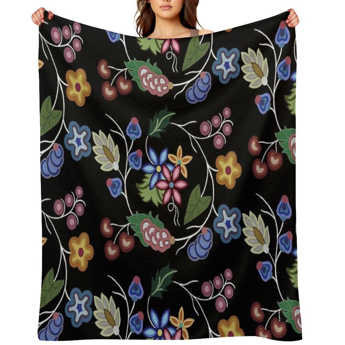 Anishnawbe Throw Blanket