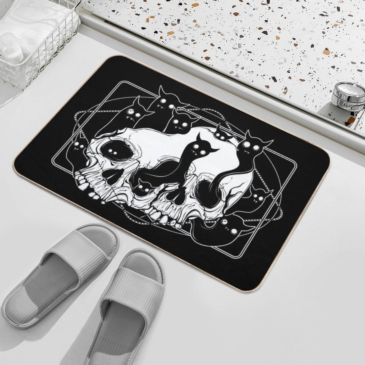 Inner Demons  Not Alone Bath Mat