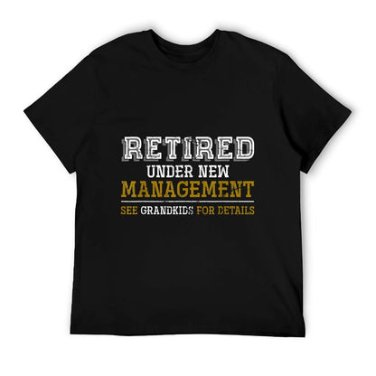 Funny Grandkids Grandpa Retirement Gift Retired T-Shirt