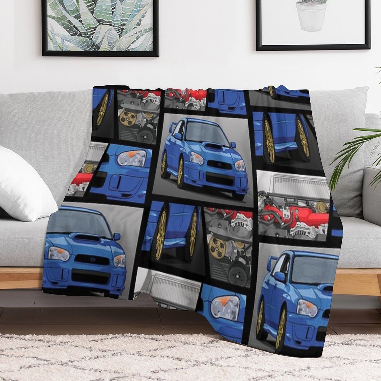 Impreza Blobeye X Ej20 Engine Throw Blanket