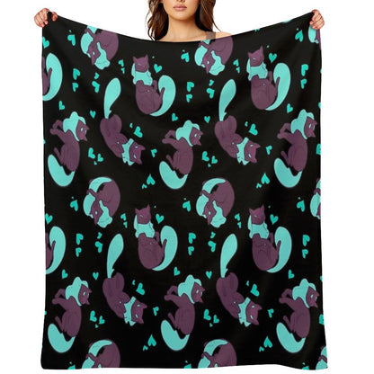 Melog Pattern Throw Blanket