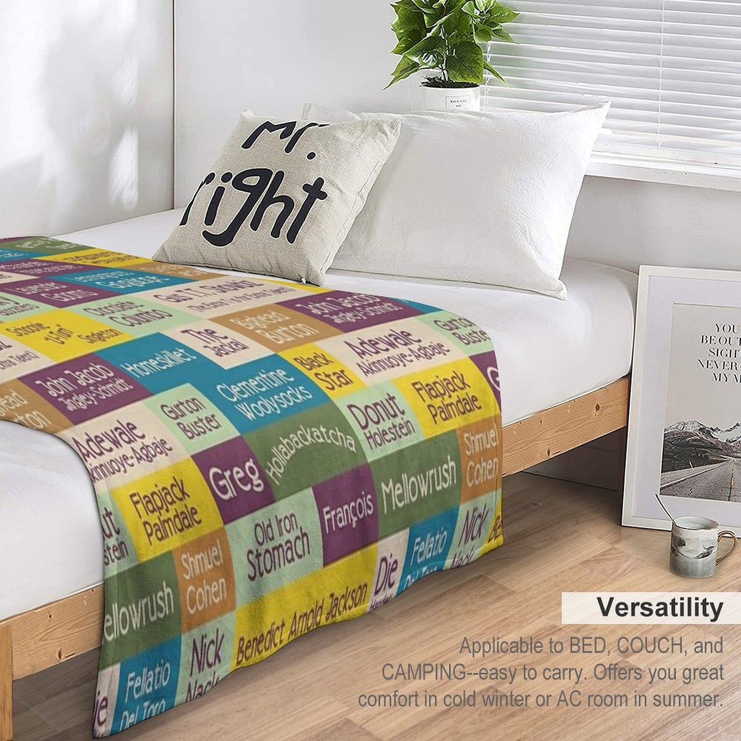 Burton Guster AKA... Throw Blanket