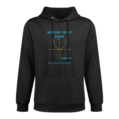 Mathletics Working On My Quads Algebra Algebra Math Teacher Machine Washable Hoodie